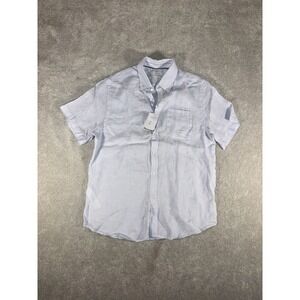 Men's Light Blue Casual Button Down Shirt
